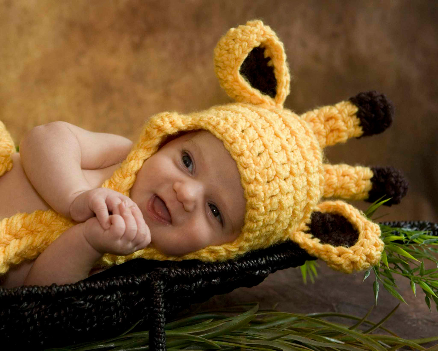 Giraffe Hat Crochet Pattern