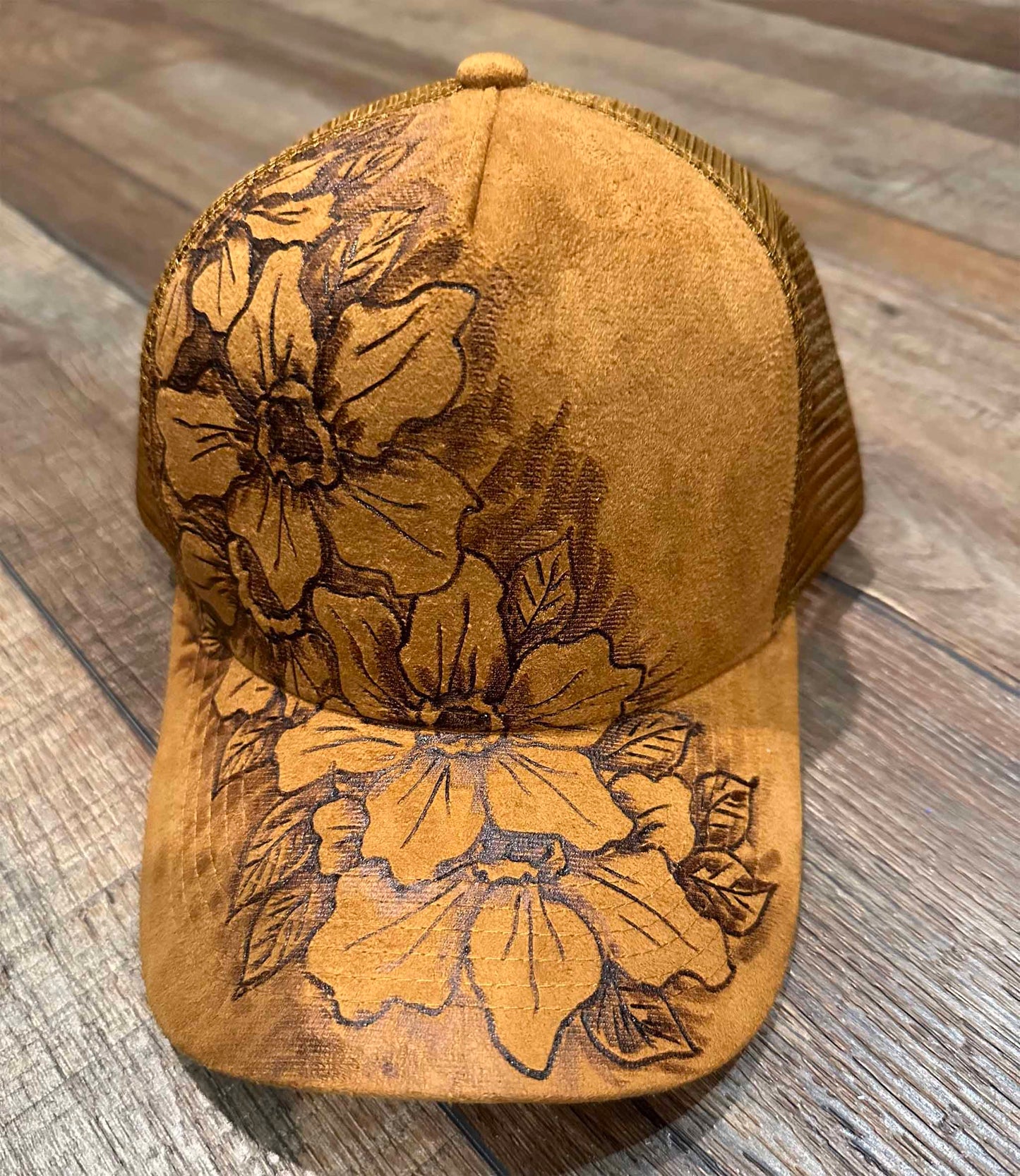 Trucker Hat Burned