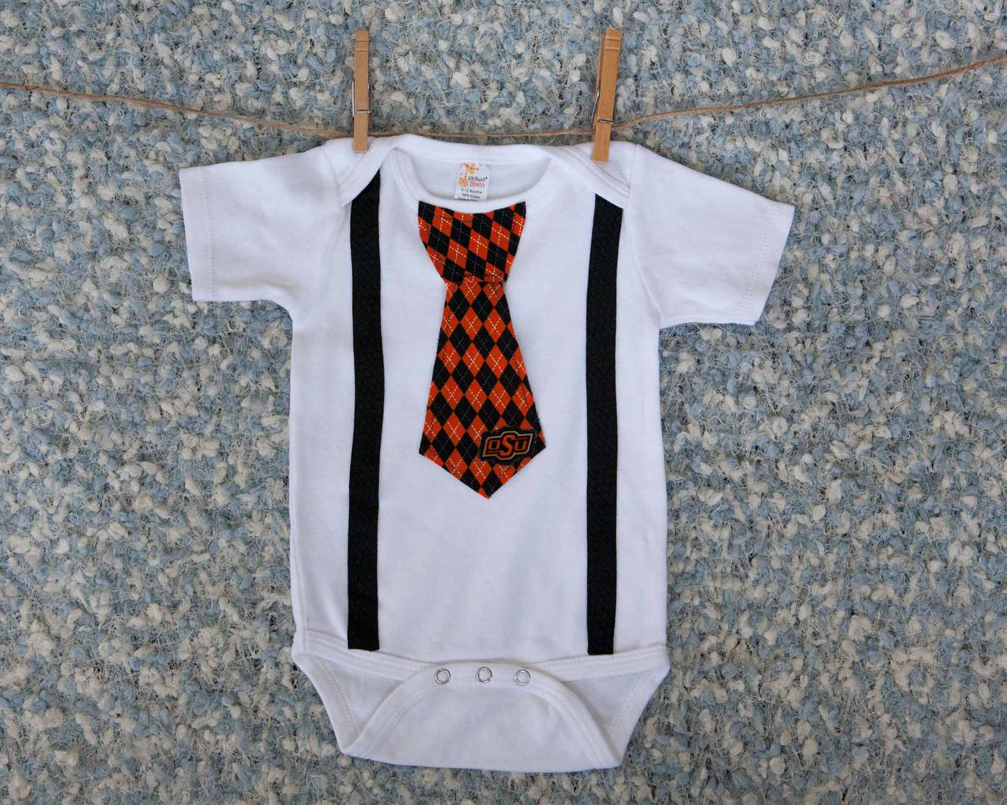 OSU Tie Onesie