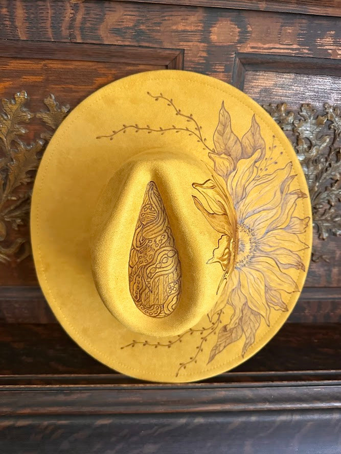 Golden Petals Pattern