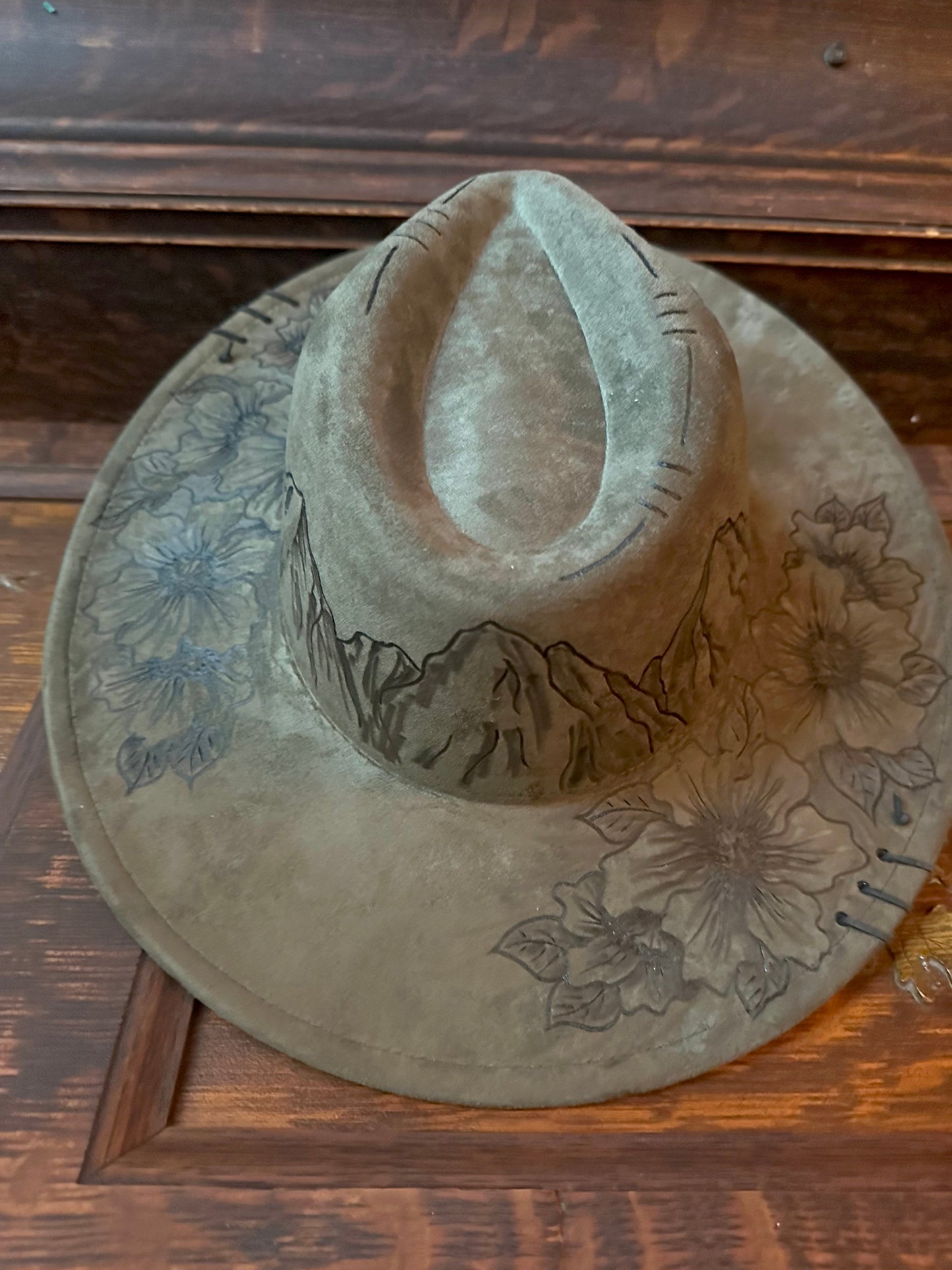 Burn Every Mountain Hat Pattern