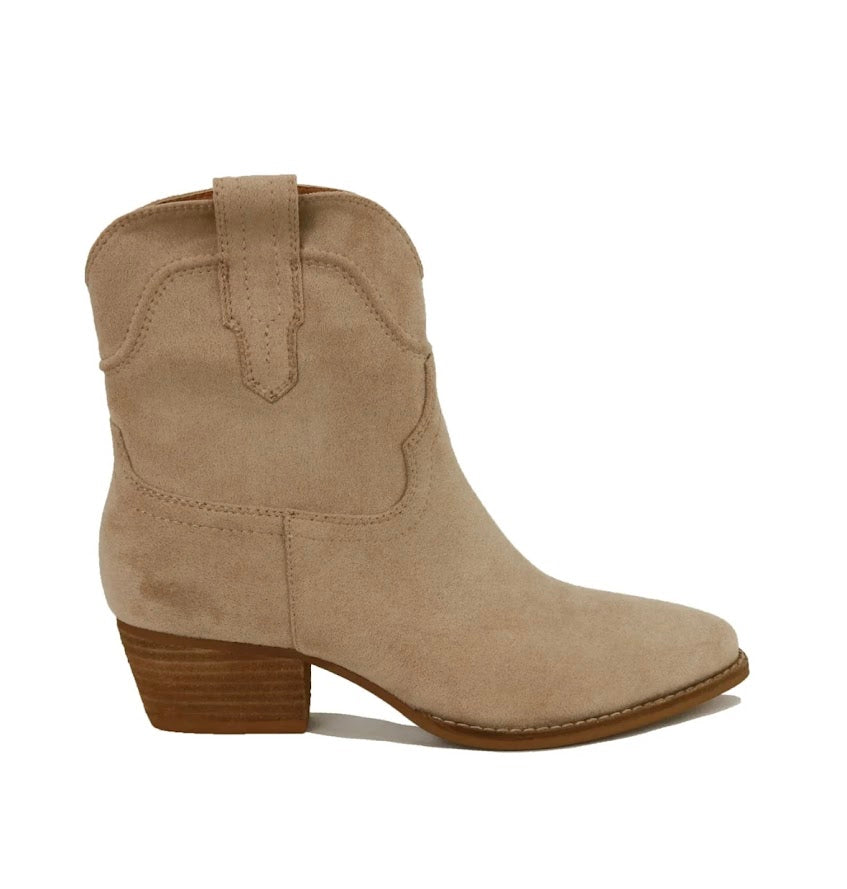 Blank Faux Suede Boots