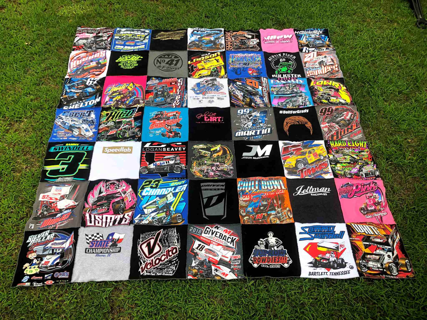 custom t-shirt quilt