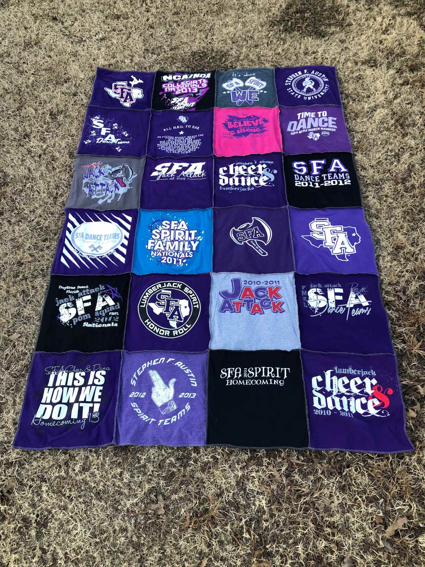 custom t-shirt quilt