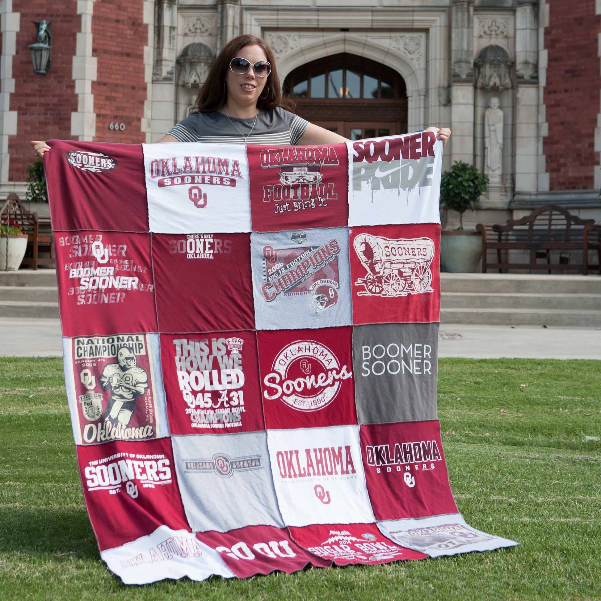 custom t-shirt quilt