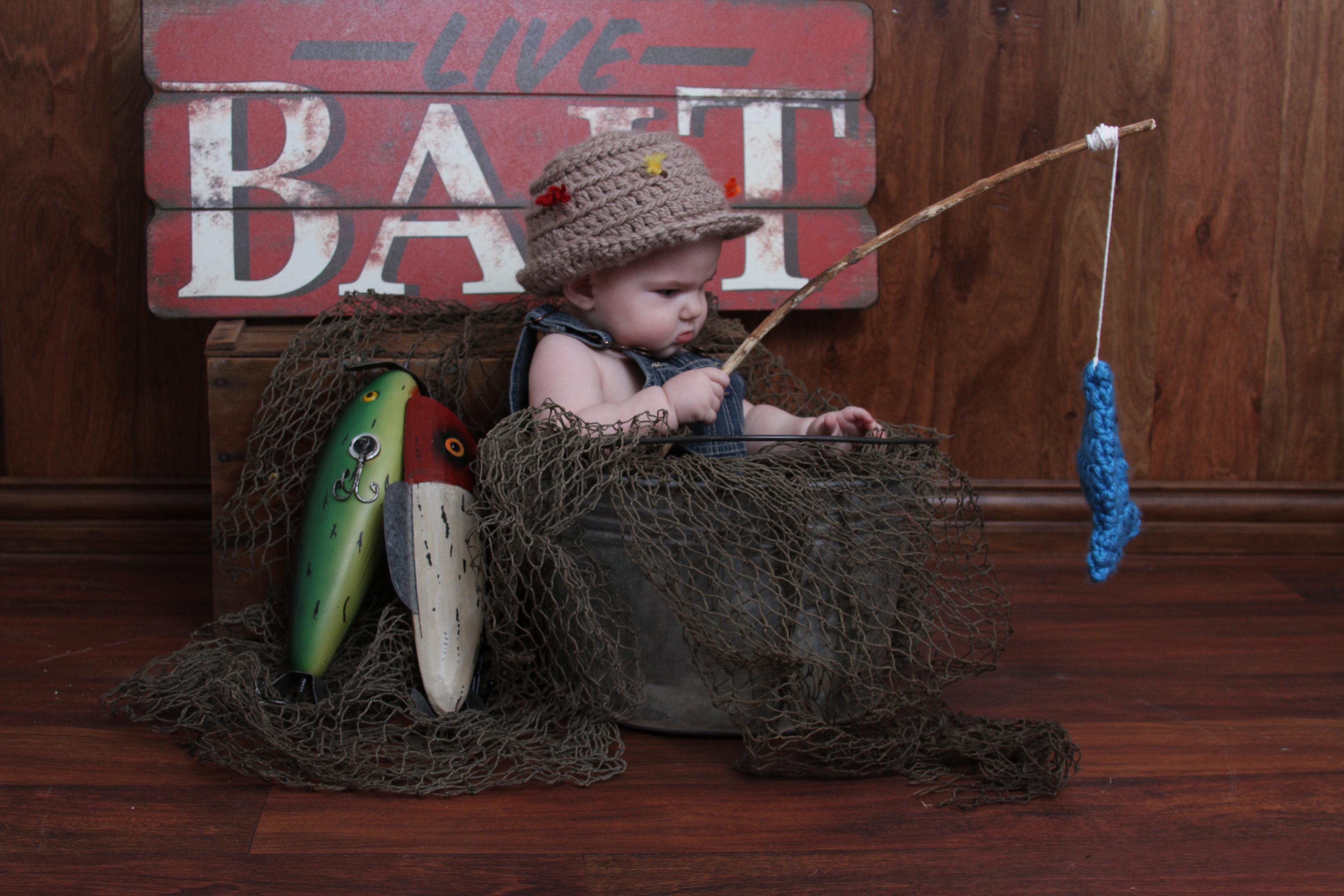 Baby Fishing Hat Pattern Fish Pattern Included
